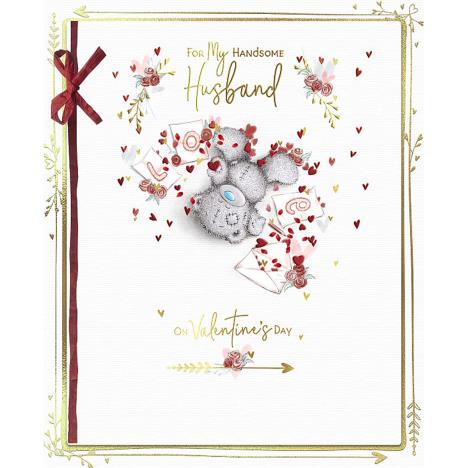 Handsome Husband Handmade Me to You Bear Valentine's Day Card £6.49